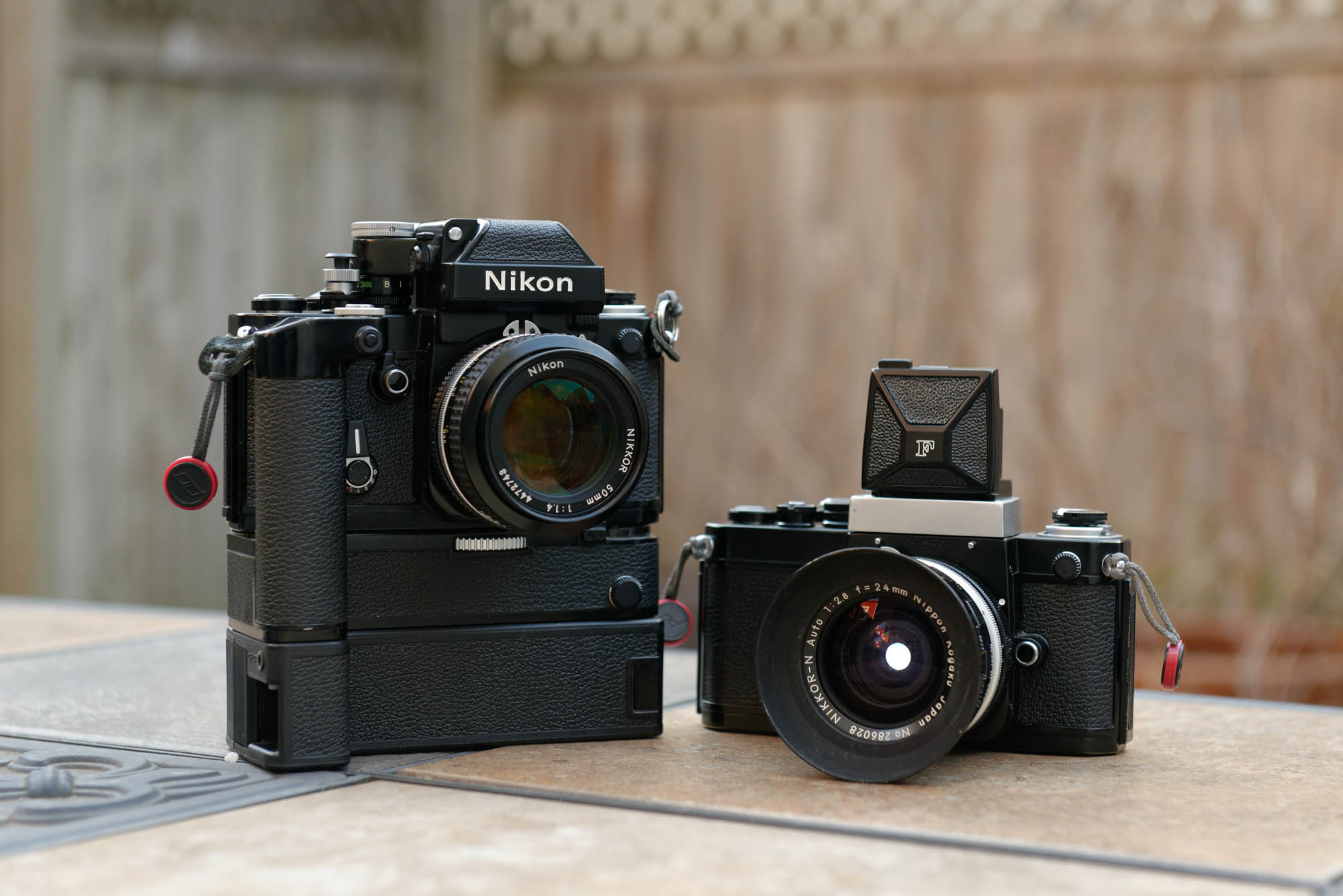 Nikon F2 pair
