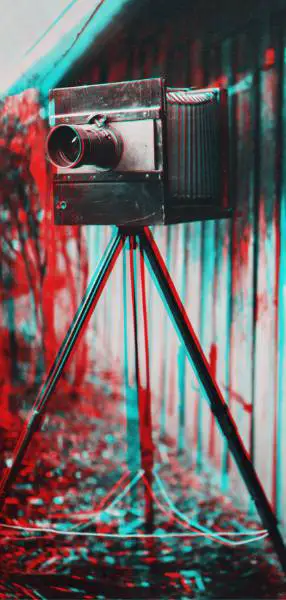 Stereo wetplate anaglyph
