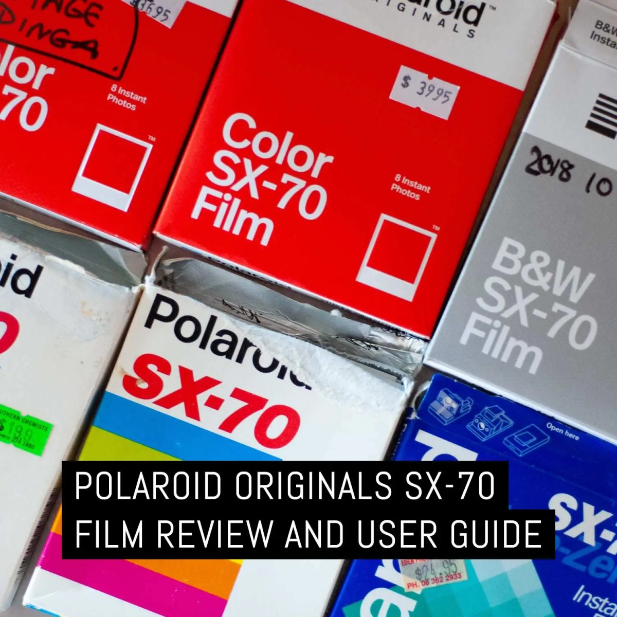 Cover: Impossible-Polaroid Originals SX70 film review and user guide