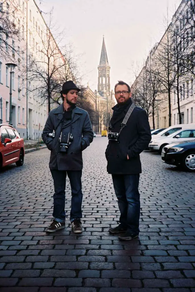 Matt and Brian in Berlin