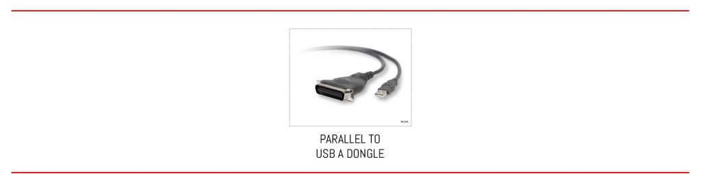 From Parallel to USB A in one step.