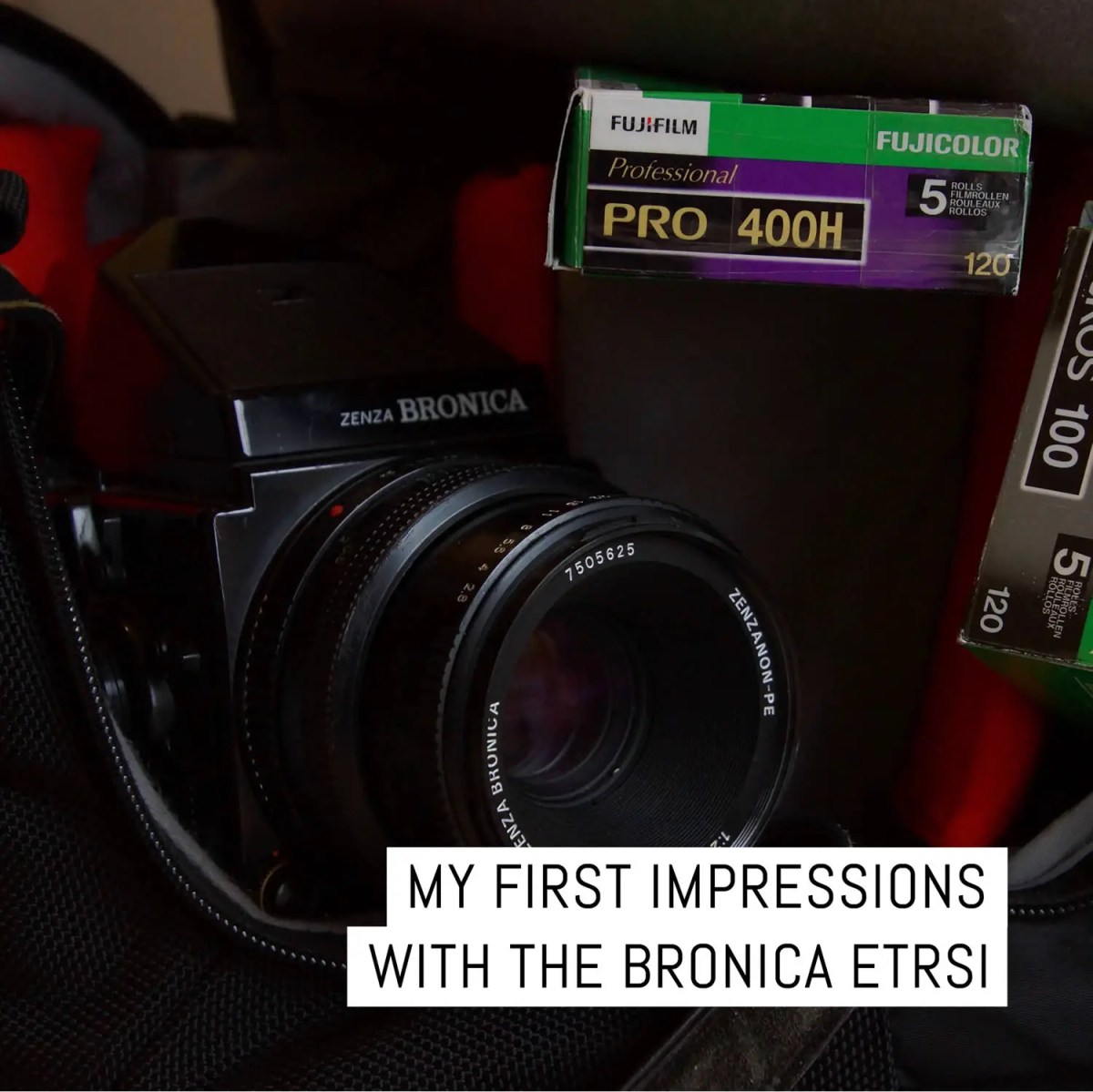 Cover: My first Impressions with the Bronica ETRSi