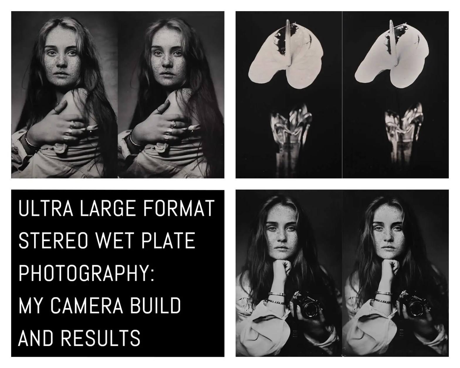 Cover: Ultra large format stereo wet plate photography - my camera build and results