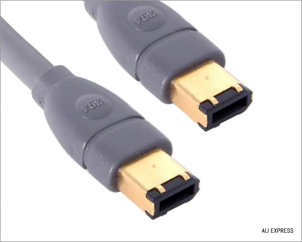 FireWire 400 to FireWire 400 cable (Credit: Ali Express)