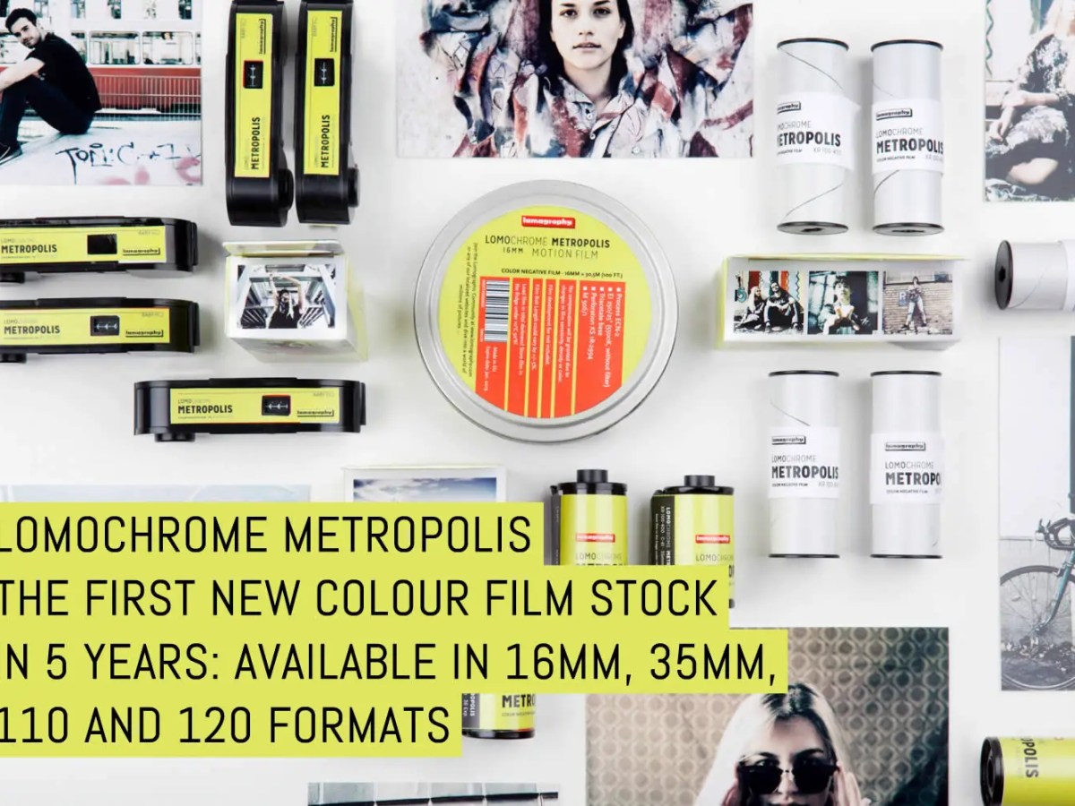 LomoChrome Metropolis, the first new colour film stock in 5 years- available in 16mm, 35mm, 110 and 120 formats