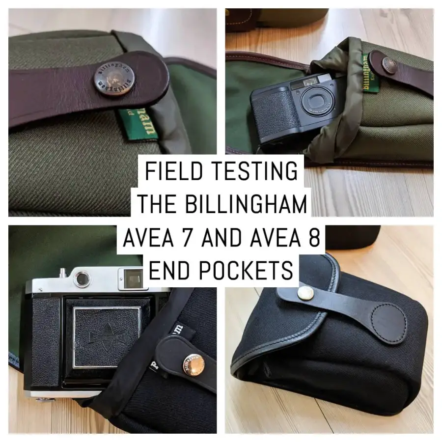 Field testing the Billingham AVEA 7 and AVEA 8 end pockets