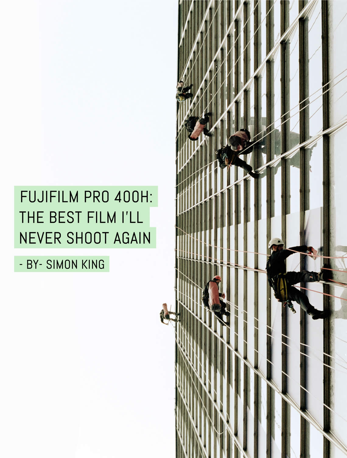 Fujifilm Pro 400H, the best film I'll never shoot again - by Simon King