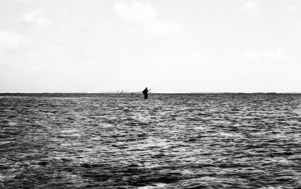 Fisherman 1, Mauritius. Leica M3, Kodak T-MAX 100