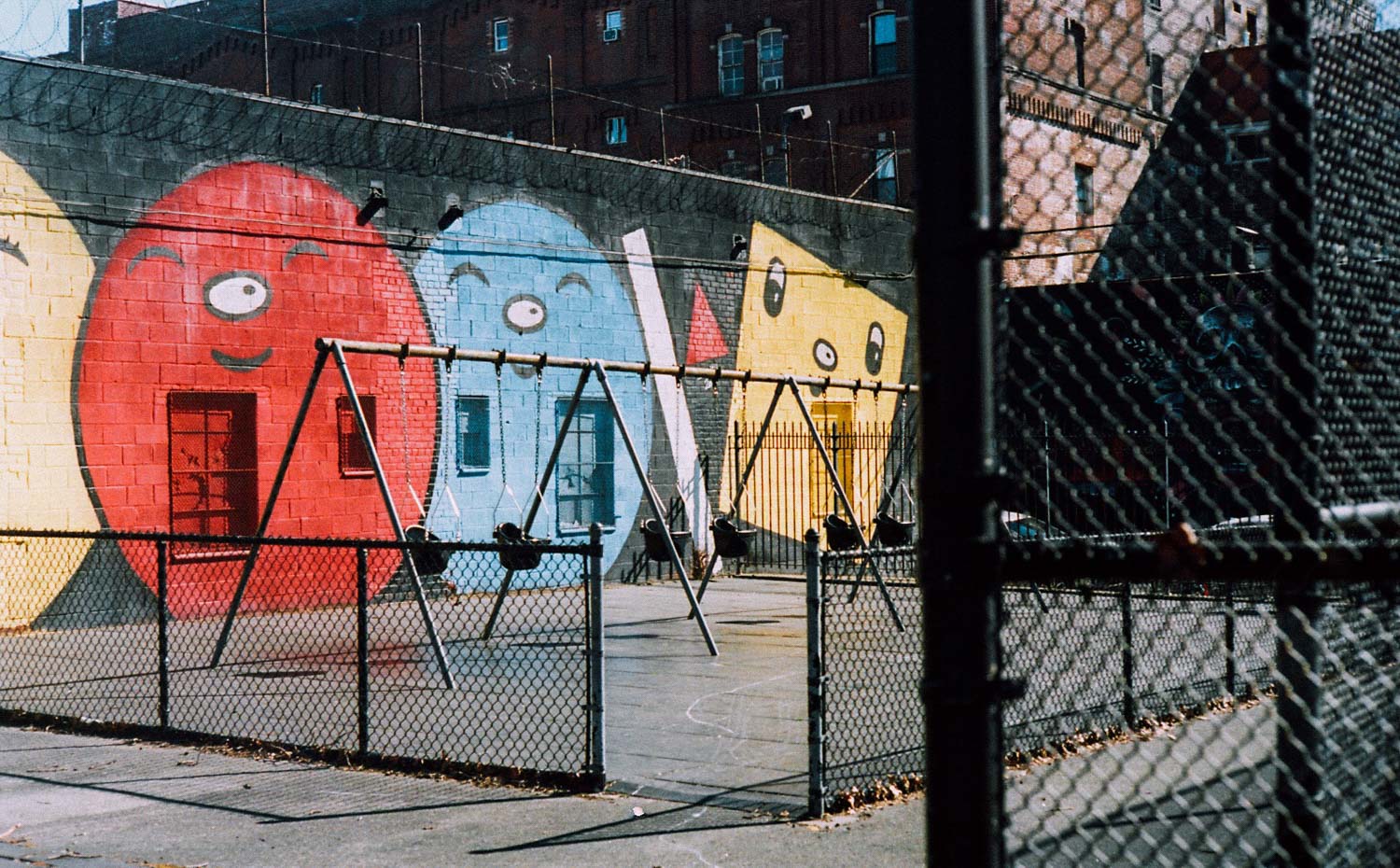 Play. Brooklyn, New York. Leica M3, Kodak Portra 160