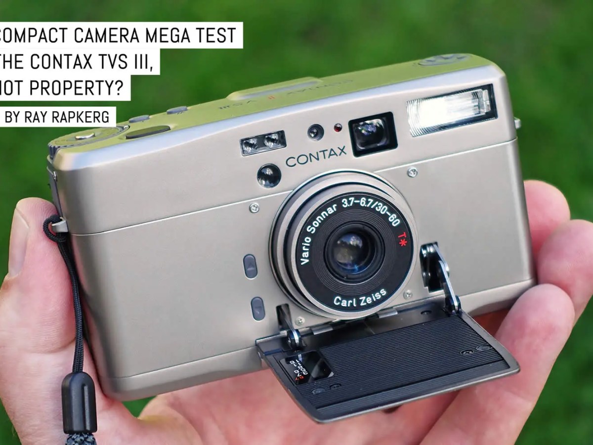 Compact camera mega test: The Contax Tvs III, hot property?