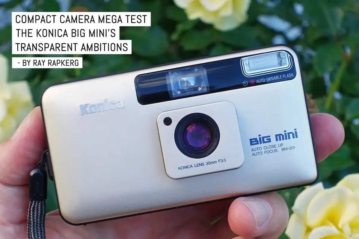 Compact camera mega test: The Konica Big Mini's transparent ambitions