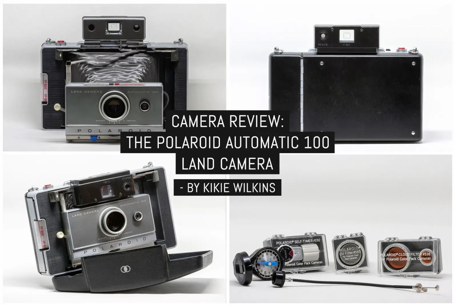 Camera review: The Polaroid Automatic 100 Land Camera - by Kikie Wilkins