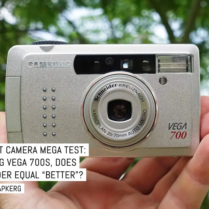Compact camera mega test: Samsung Vega 700, does Schneider-Kreuznach equal "better"?