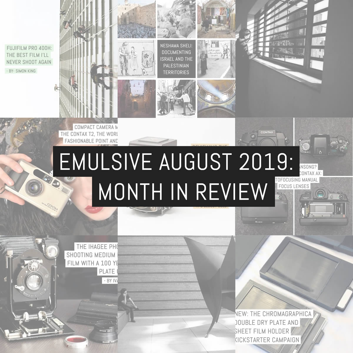Month in review: August 2019