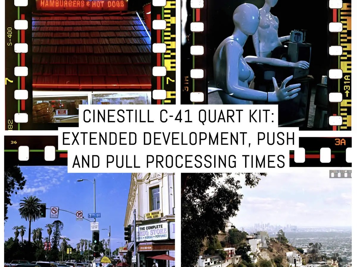 Cinestill C-41 Quart Kit: extended development, push and pull processing times