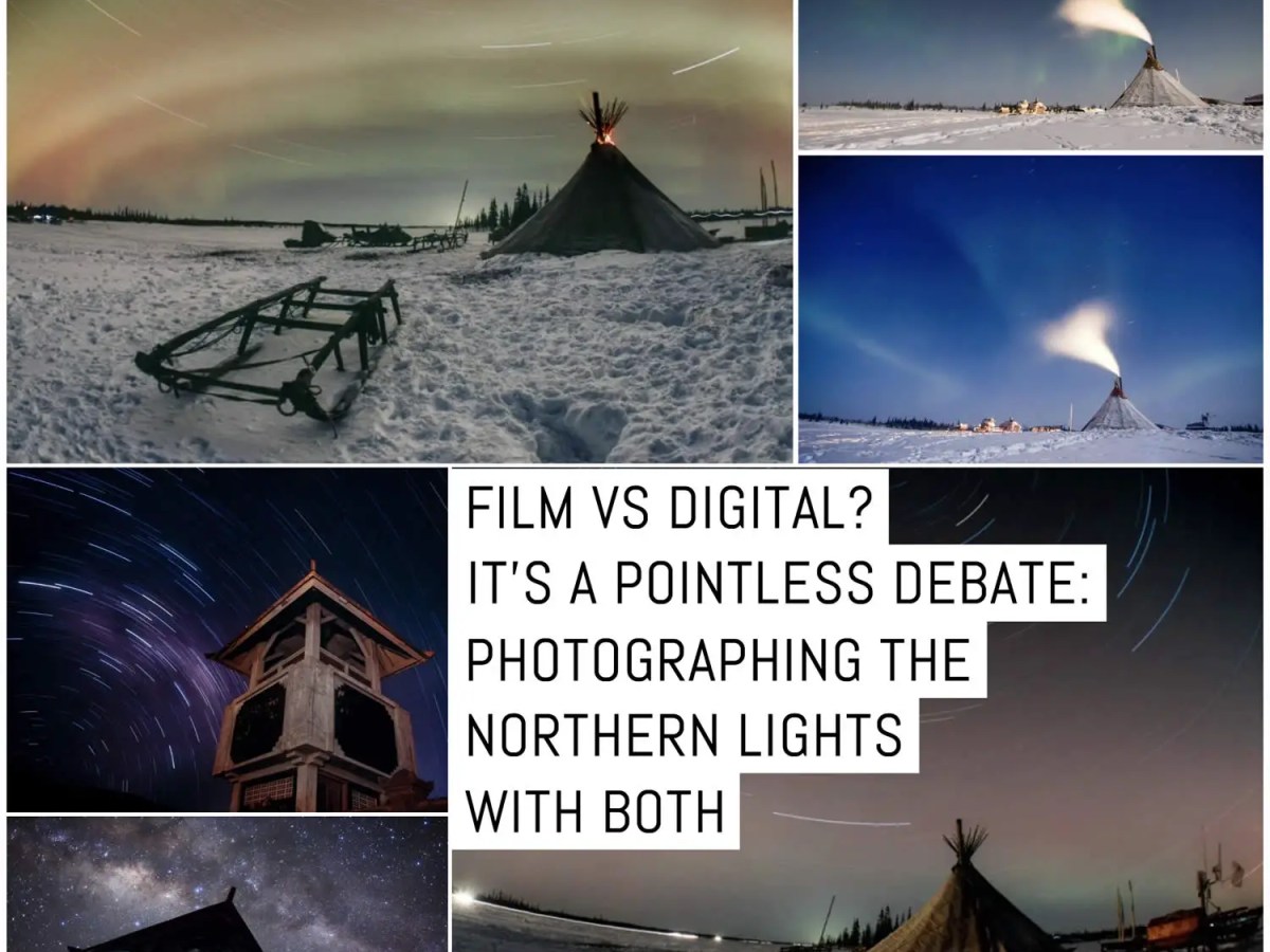 Film vs digital? It's a pointless debate: photographing the Northern Lights
