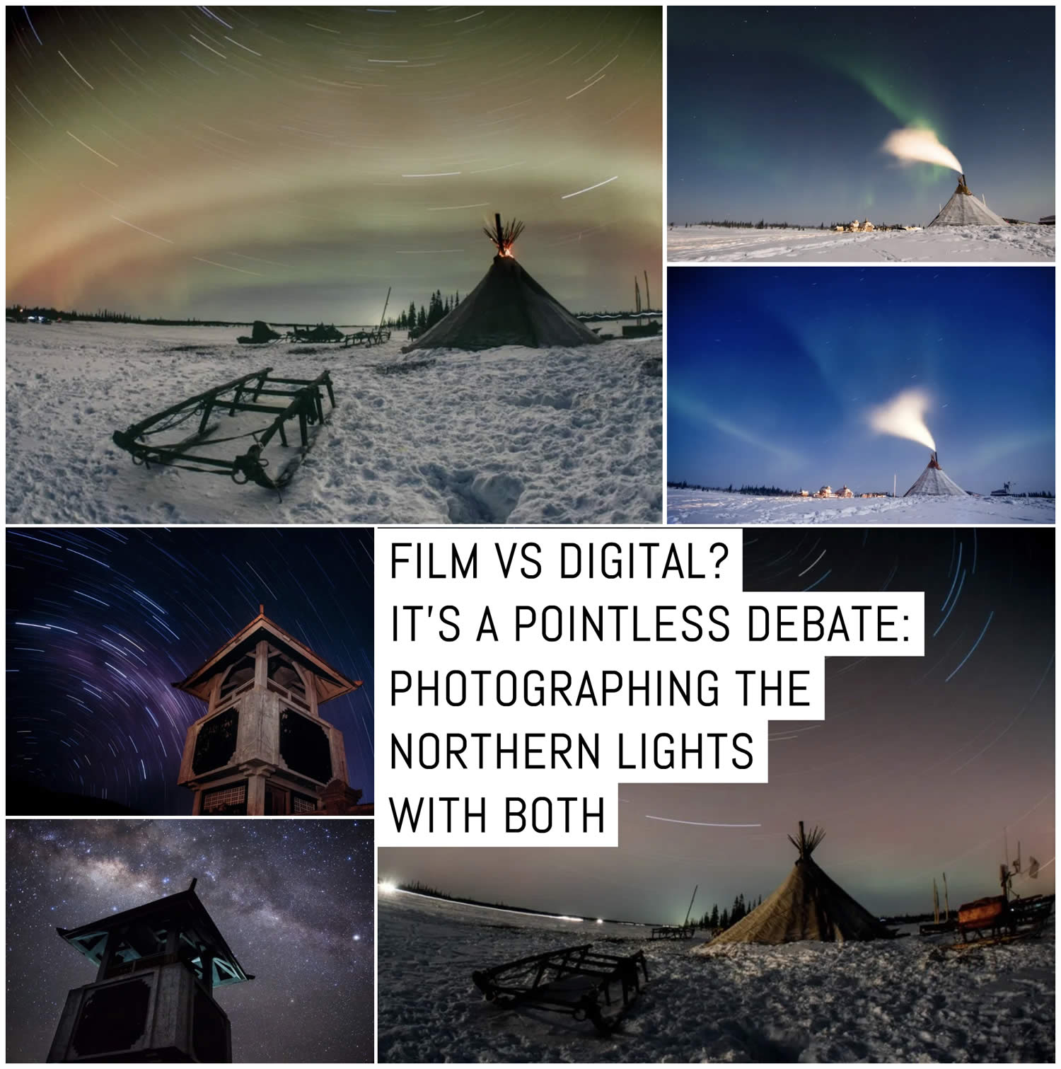 Film vs digital? It’s a pointless debate: photographing the Northern Lights on both