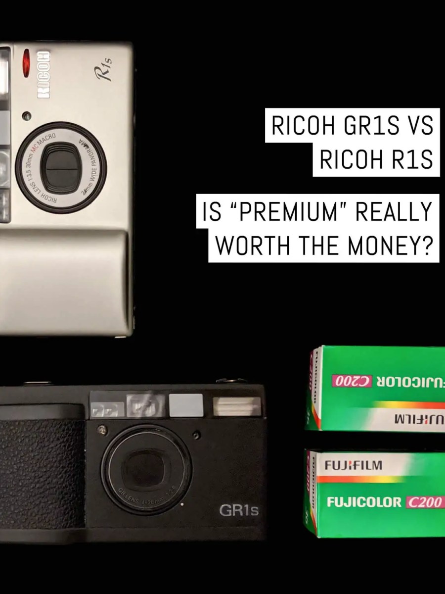 Ricoh GR1s vs Ricoh R1s: Is "premium" really worth the money?
