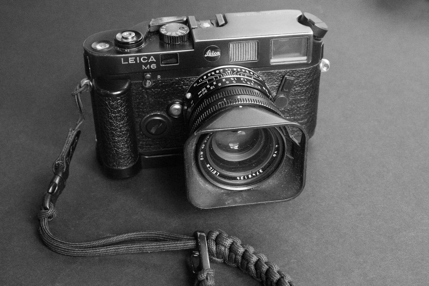 Leica M6 and a Summilux 35mm lens