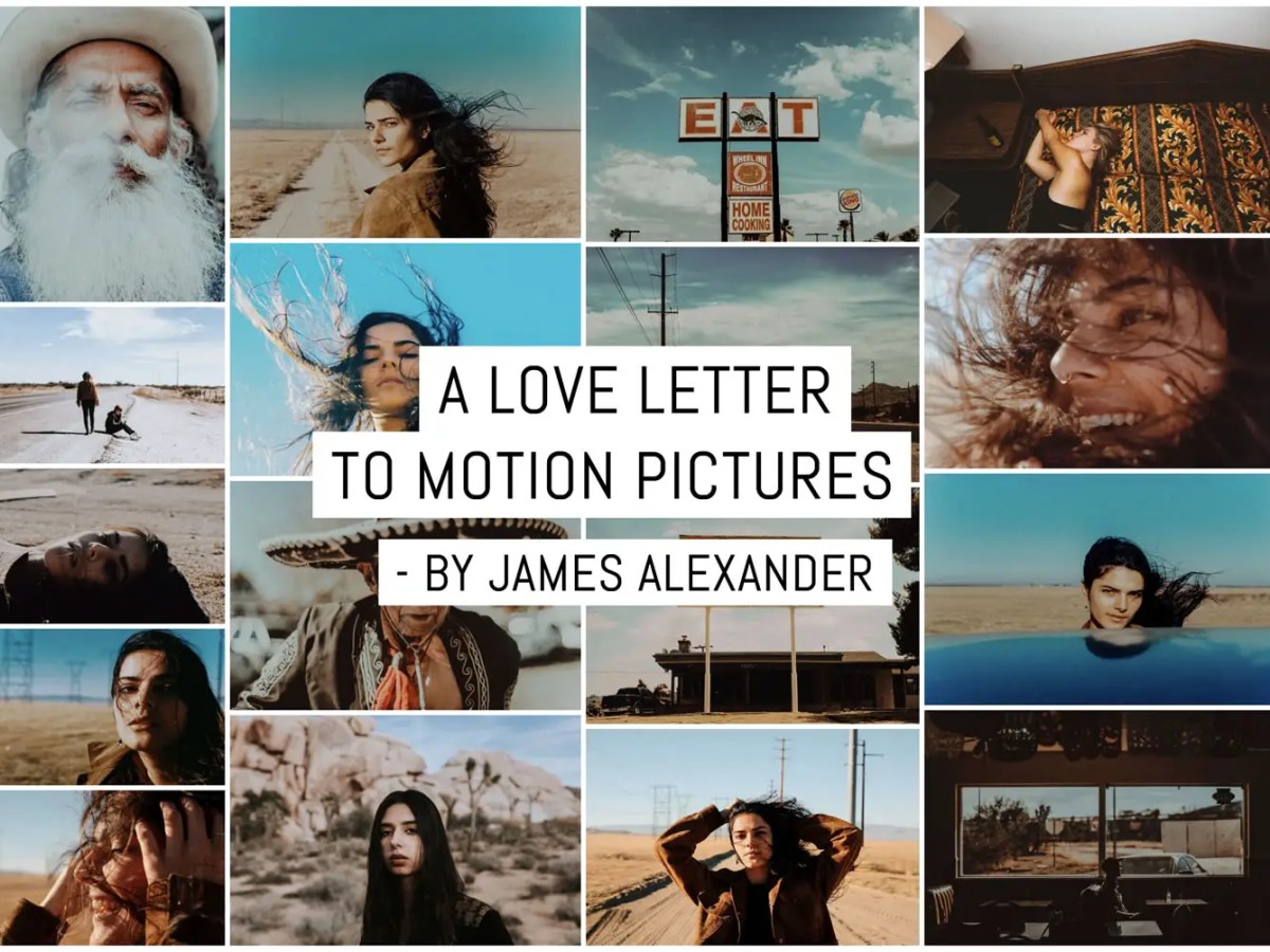 A love letter to motion pictures - by James Alexander