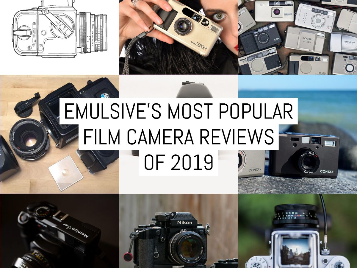 Cover- EMULSIVE's most popular film camera reviews of 2019