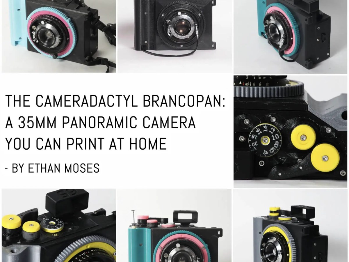 The CAMERADACTYL Brancopan is a 35mm panoramic camera you can print at home