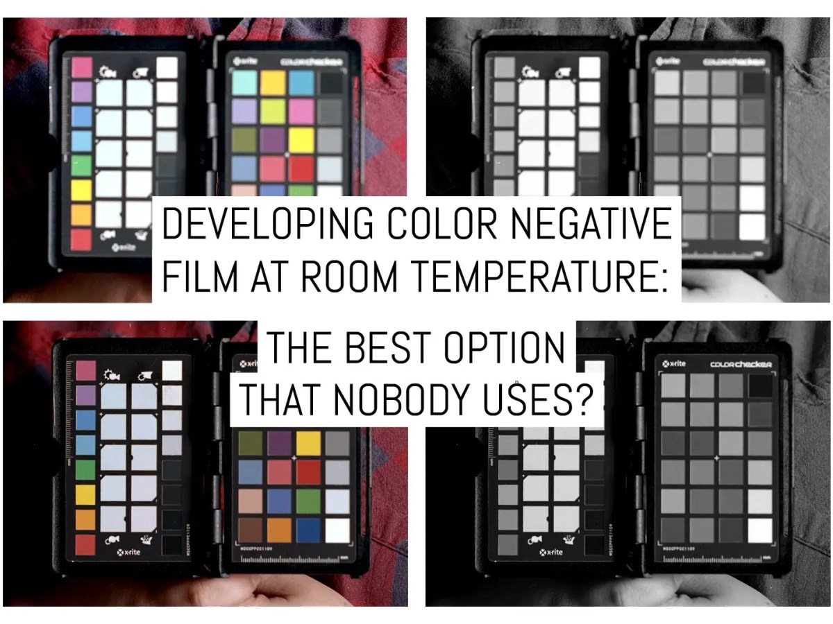 Developing color negative film at room temperature: the best option that nobody uses?