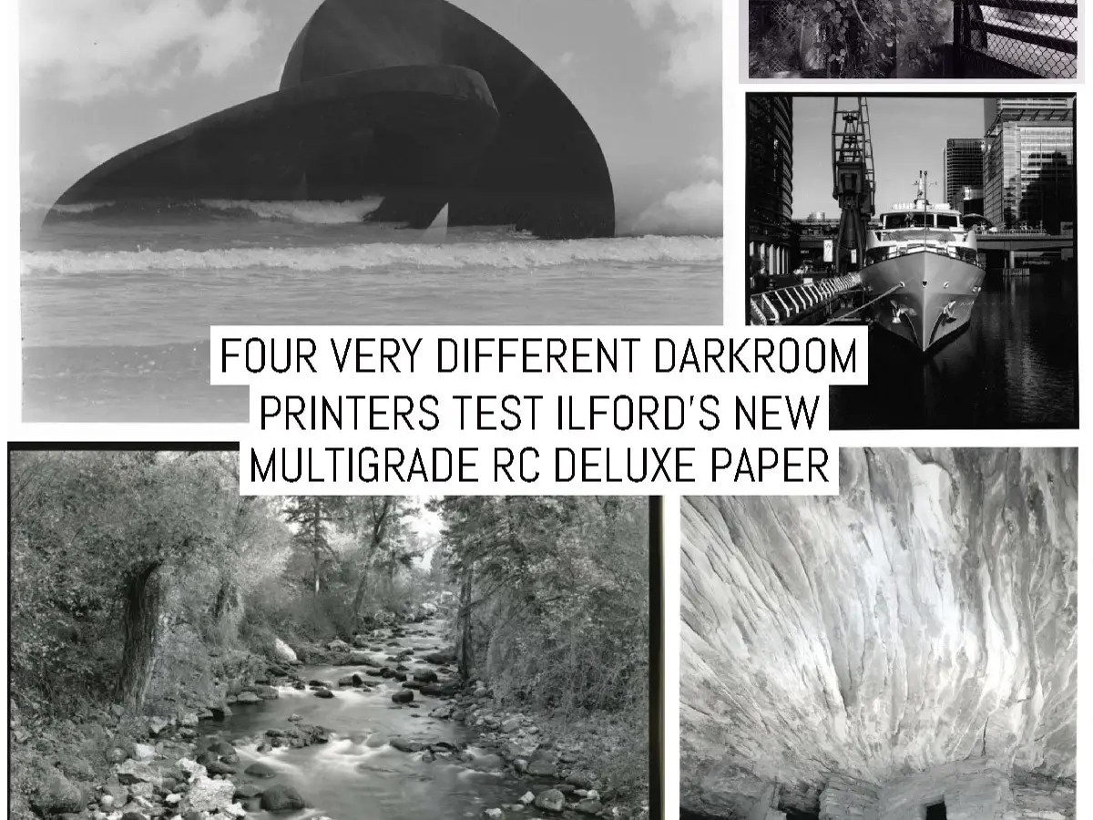 Four very different darkroom printers test ILFORD's new Multigrade RC Deluxe paper