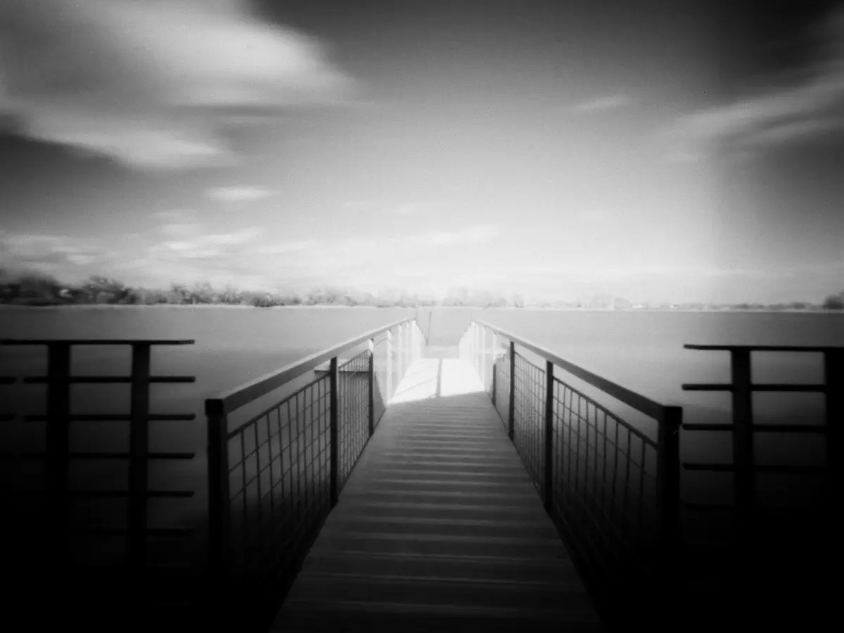 5 Frames With... ILFORD Delta 100 Professional (EI 100 / 120 format / Reality So Subtle 6X6F Pinhole) - by Kathleen E. Johnson