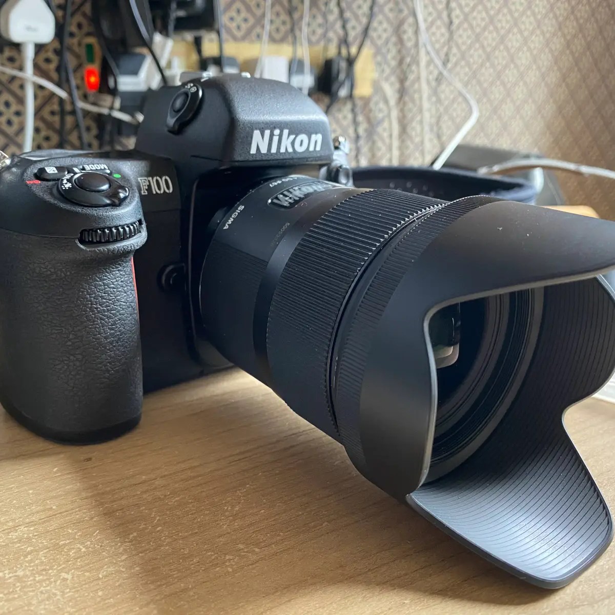 My Nikon F100 and Sigma 35 ART lens