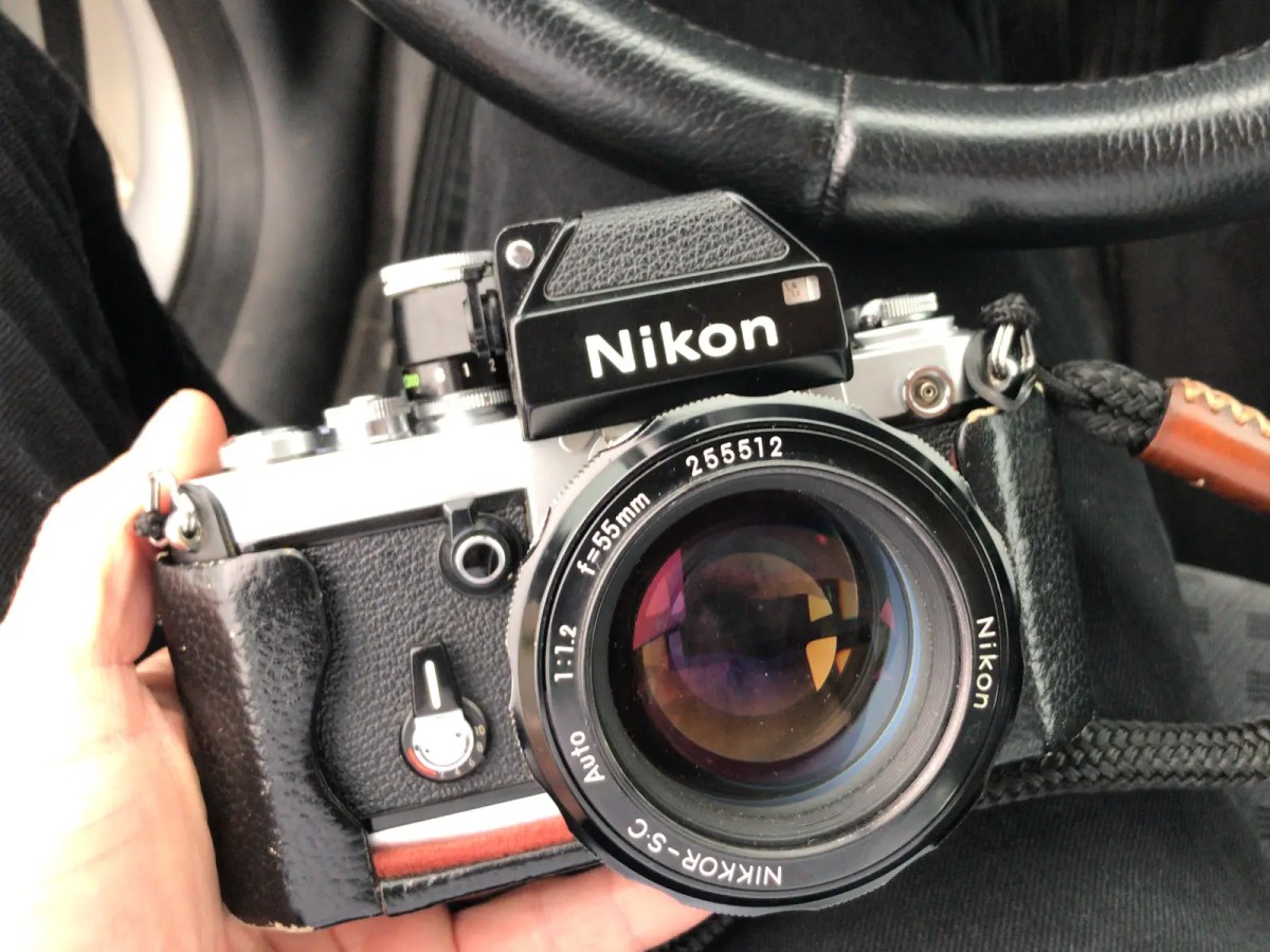 My Nikon F2 and Nikkor 55mm f/1.2