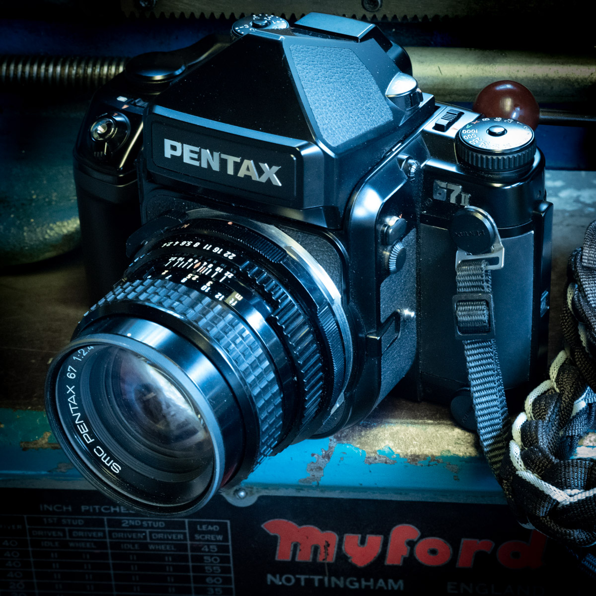 My Pentax 67II and SMC-Pentax 105mm f/2.4