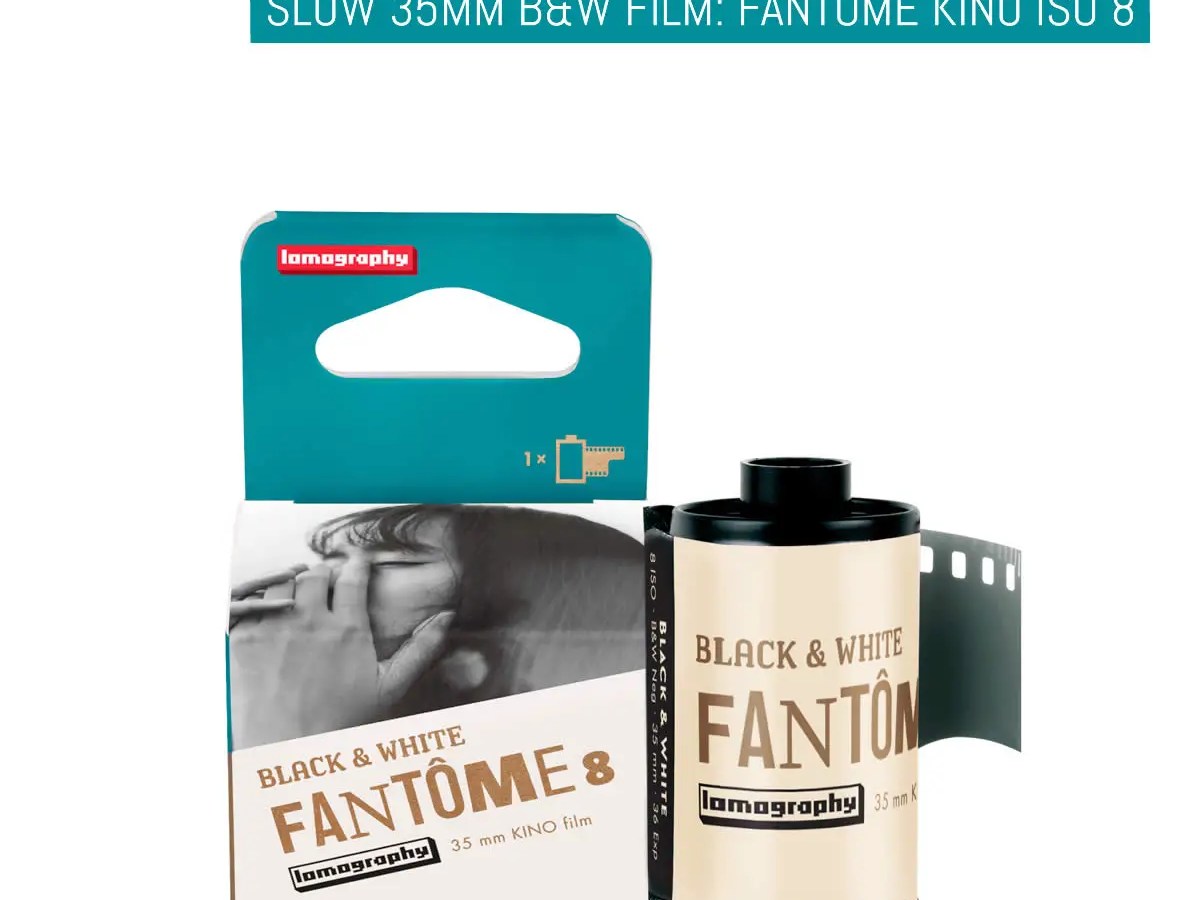 Lomography launches new slow 35mm B&W film- Fantôme Kino ISO 8