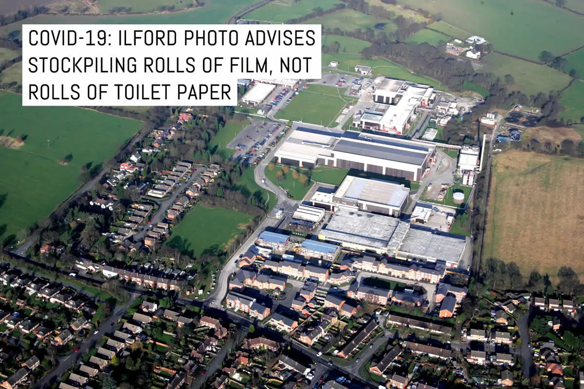 On COVID-19, ILFORD Photo suggest stockpiling rolls of film, not toilet paper