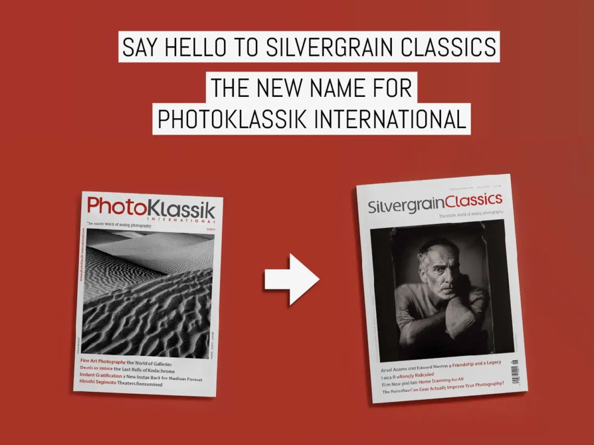 Cover - Say hello to Silvergrain Classics, the new name for PhotoKlassik International magazine