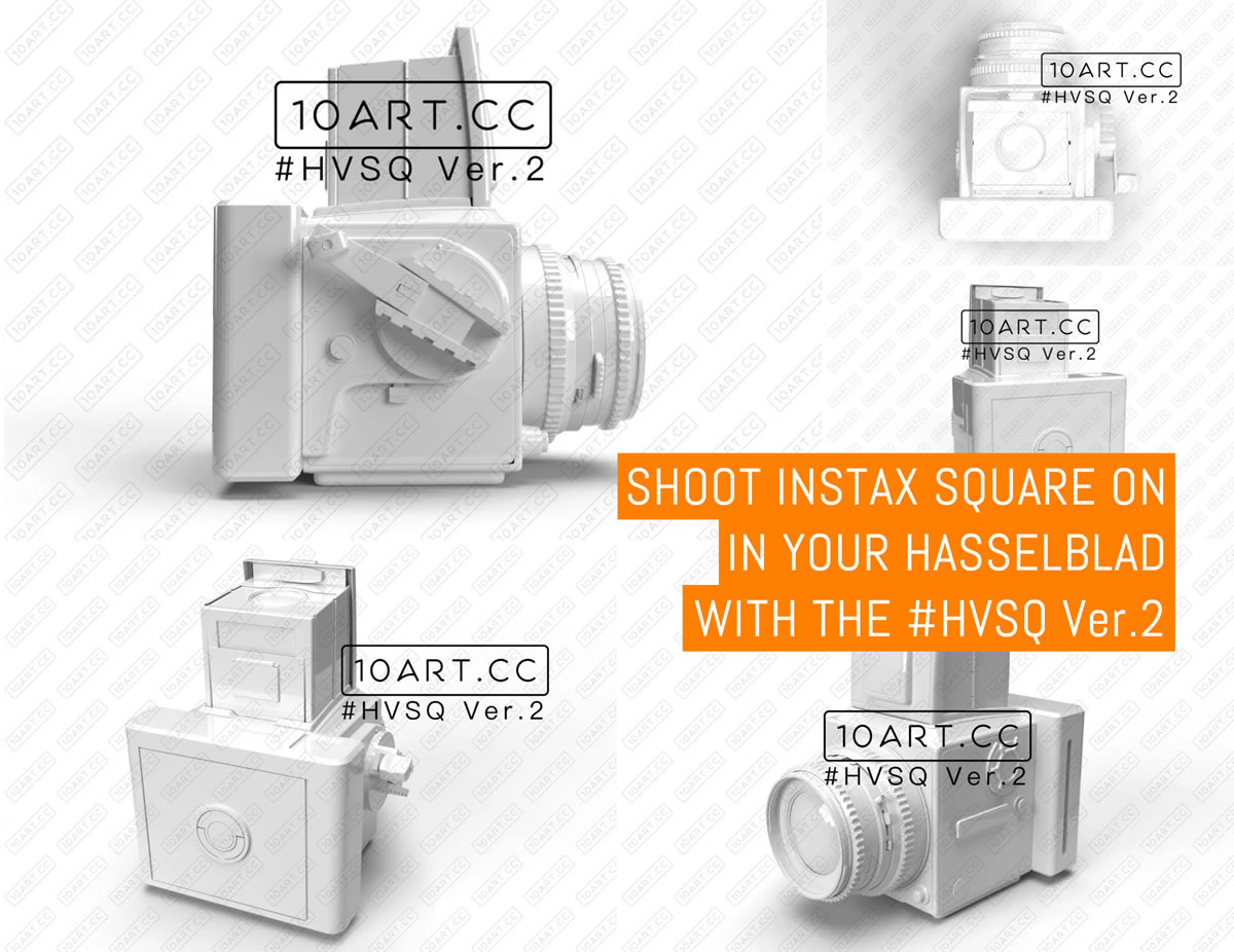 Shoot Instax Square on your Hasselblad with the #HVSQ Ver.2