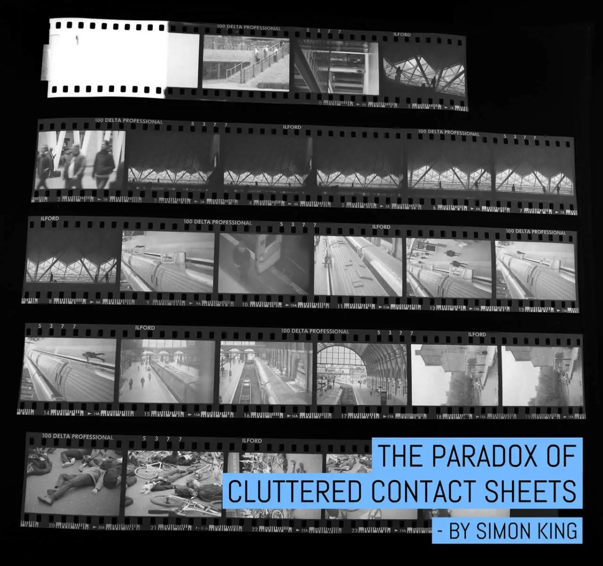 The Paradox of cluttered contact sheets - by Simon King