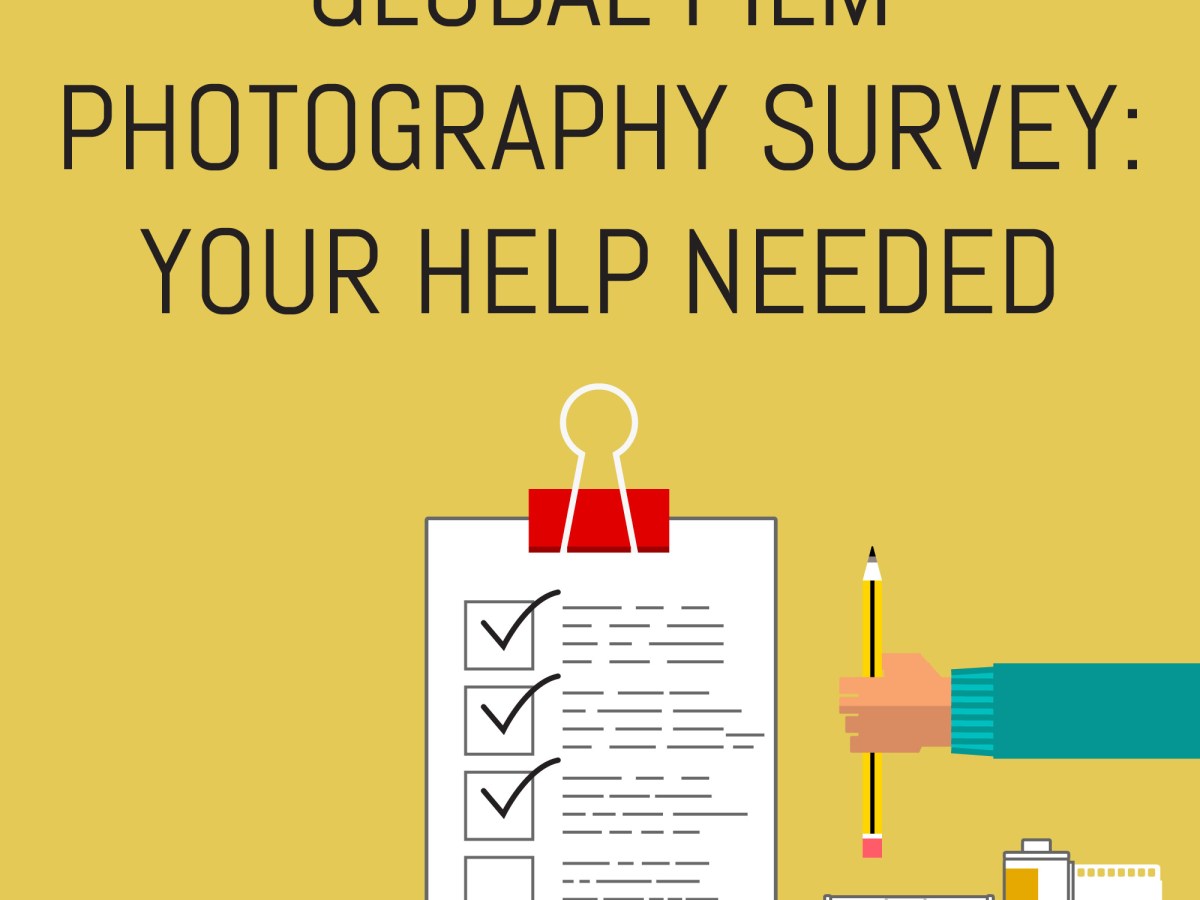 Global film photography survey: Your help needed