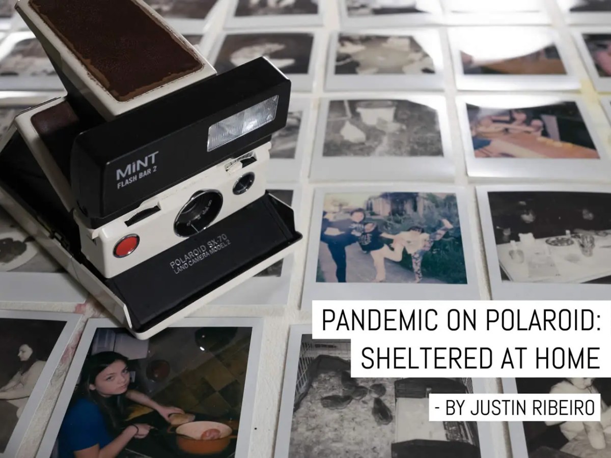 Pandemic on Polaroid: Sheltered at Home