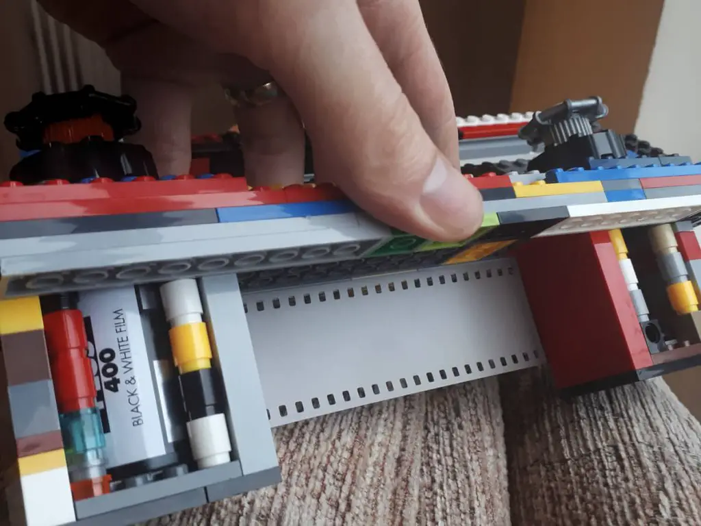 35mm LEGO Pinhole 35mm loaded