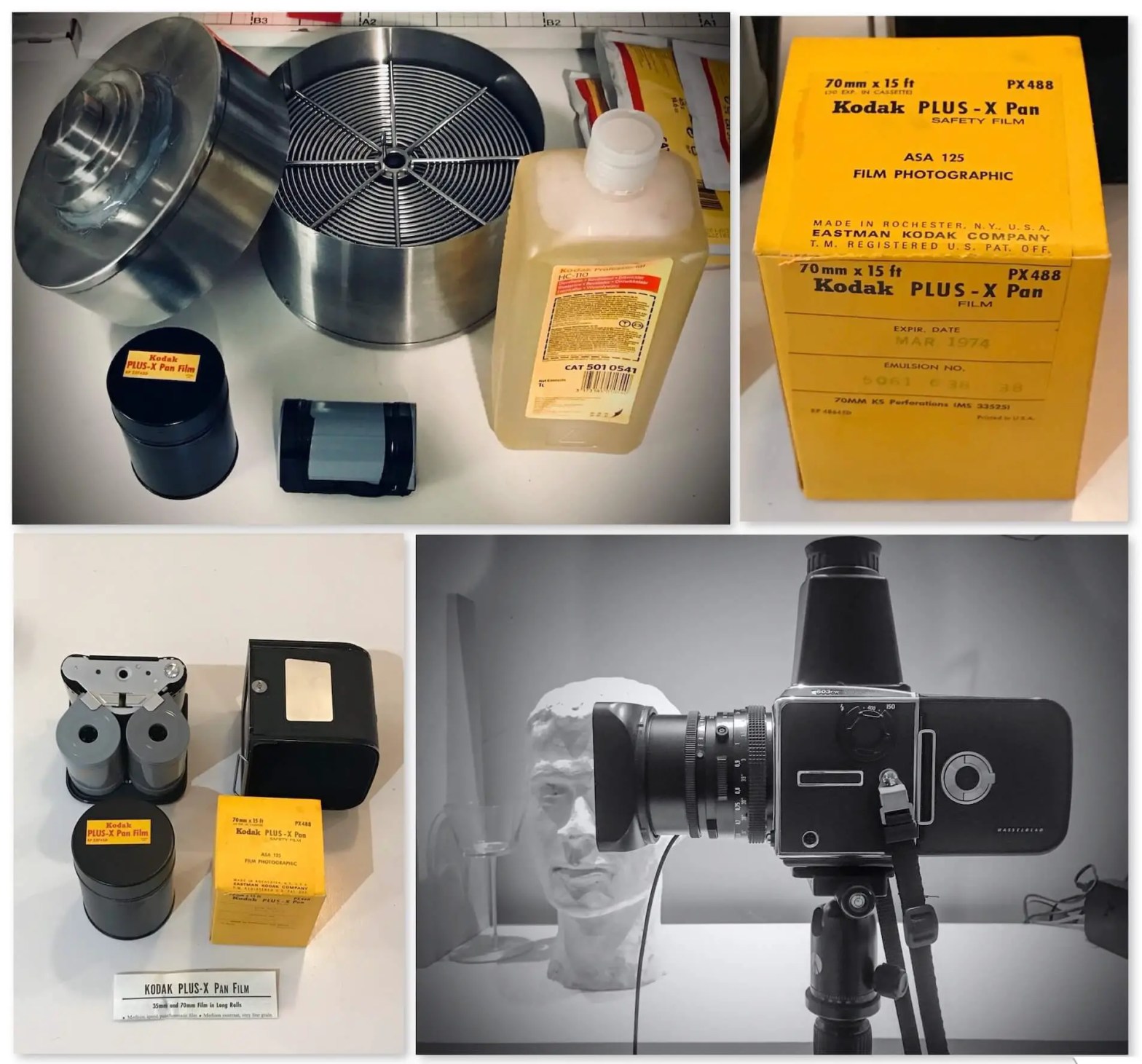 5 Frames… Of 1974 expired Kodak Plus-X Pan (70mm format / EI 50 / Hasselblad 503CW)