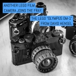 Another LEGO film camera joins the fray: The "Olympus OM-1" from David Hensel
