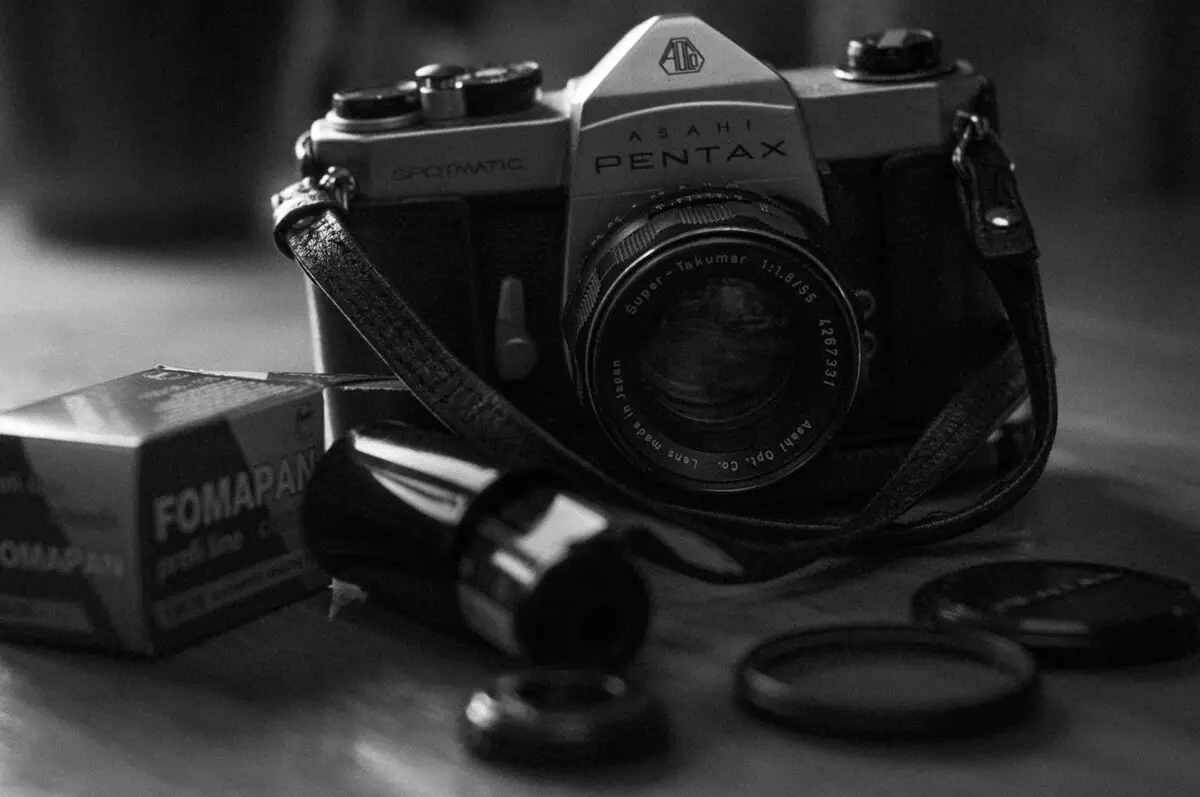 My Pentax Spotmatic SP + Takumar 55mm f:1.8, Martin Kelley