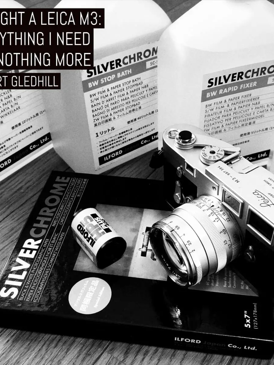 Cover: I bought a Leica M3: Everything I need and nothing more