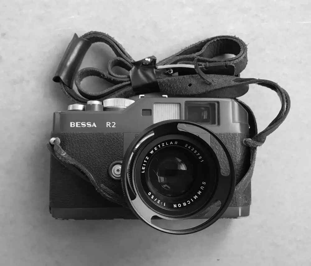 My Voigtlander Bessa R2 + Leica Summicron 50mm, David M