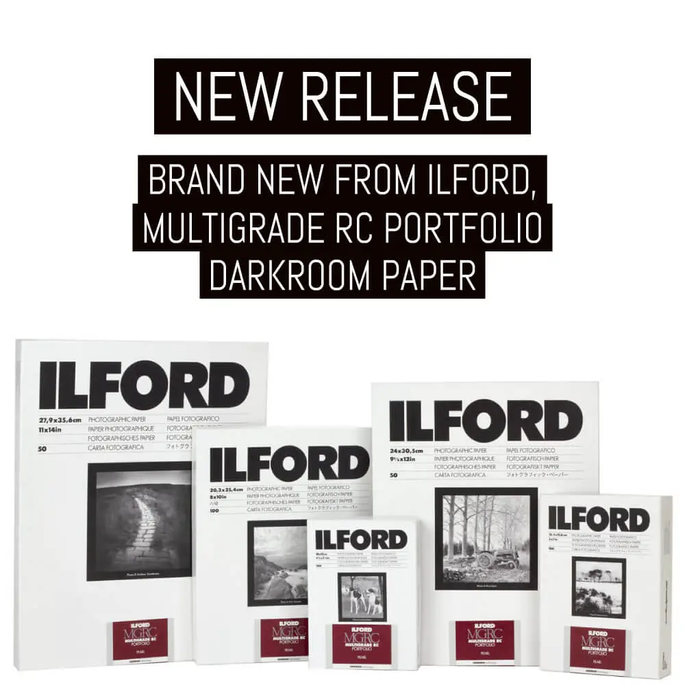 Brand new from ILFORD: MULTIGRADE RC PORTFOLIO darkroom paper
