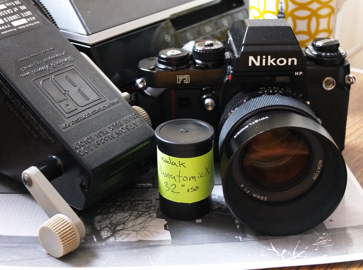 5 Frames… On 30+ year expired Kodak Panatomic X driving through New Mexico (EI 32 / Nikon F3 / Voigtlander Nokton 58mm f/1.4)