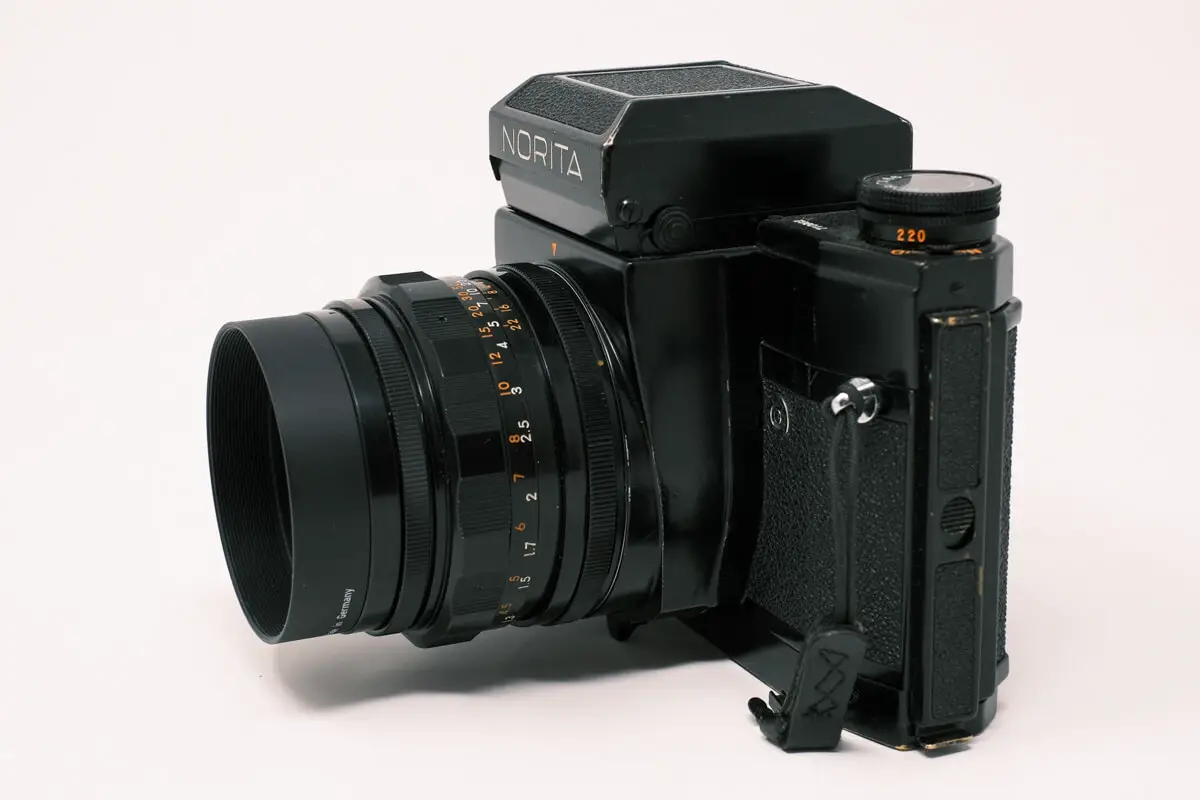 Norita 66 camera with waist level finder - Left