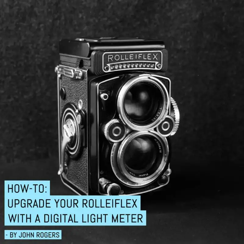 How-to: Upgrade your Rolleiflex at home with a digital light meter