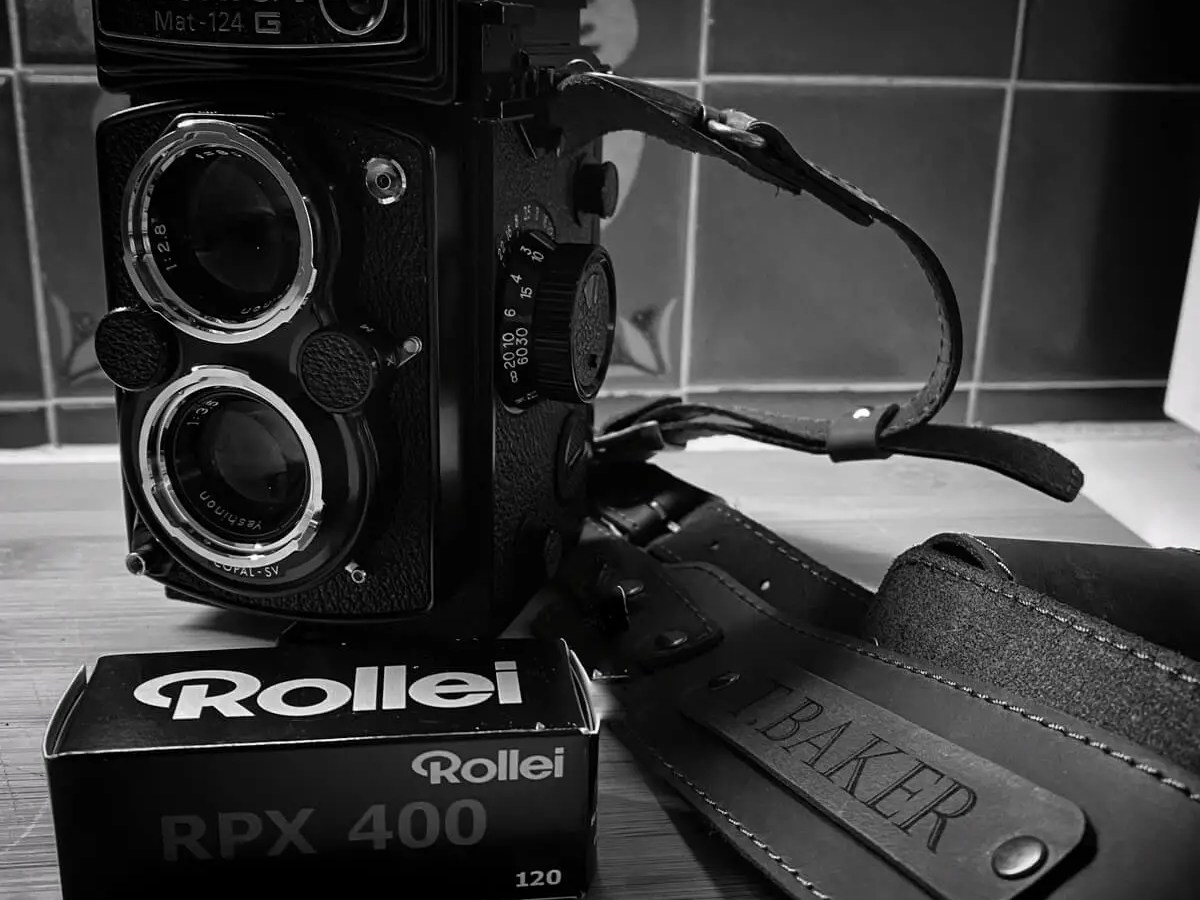 Rollei RPX 400 and a Yashica Mat-124G, Tim Baker
